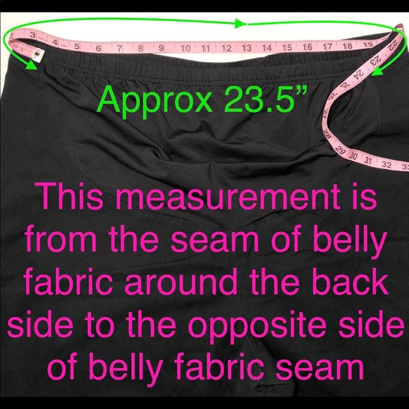 Maternity XL Crop, Ankle, Capri Pants For Plus Size Women - Picture 4 of 11